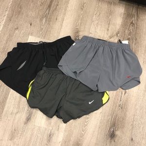 Nike Women Medium Running Dri Fit Shorts Lot